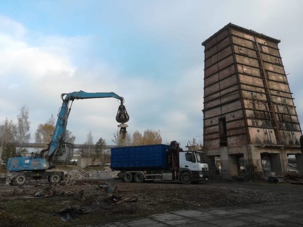 Likvidace kovového odpadu