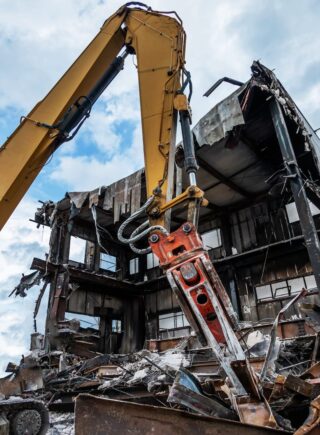 Entsorgung von Industriegebäuden